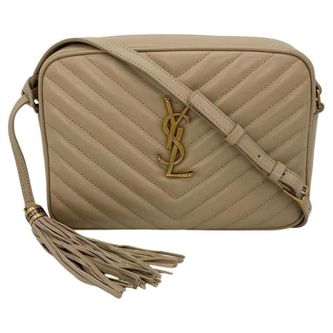 ysl lou camera bag black|lou camera bag dark beige.